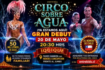 Circo Sobre Agua llega a Iquique - Circo