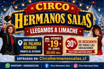 Circo Hermanos Salas llega a Limache - Circo